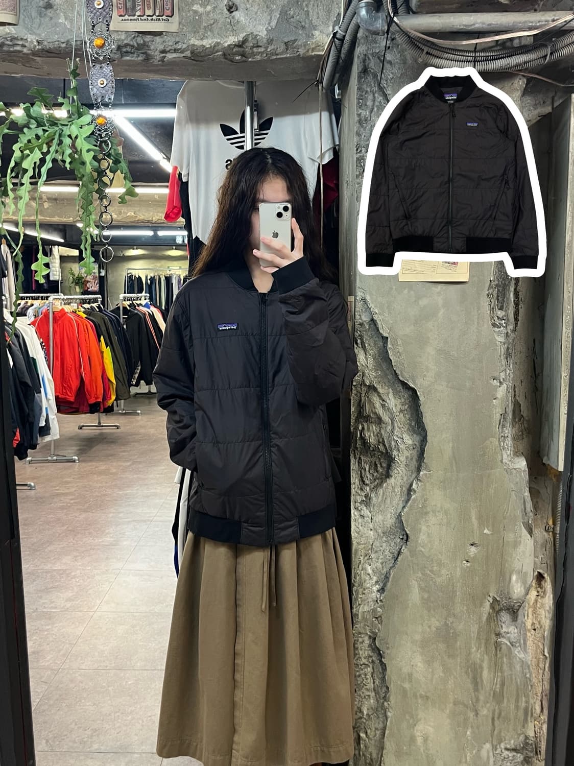 파타고니아 제머 봄버 자켓 블랙 S #csz1970 상품이미지1