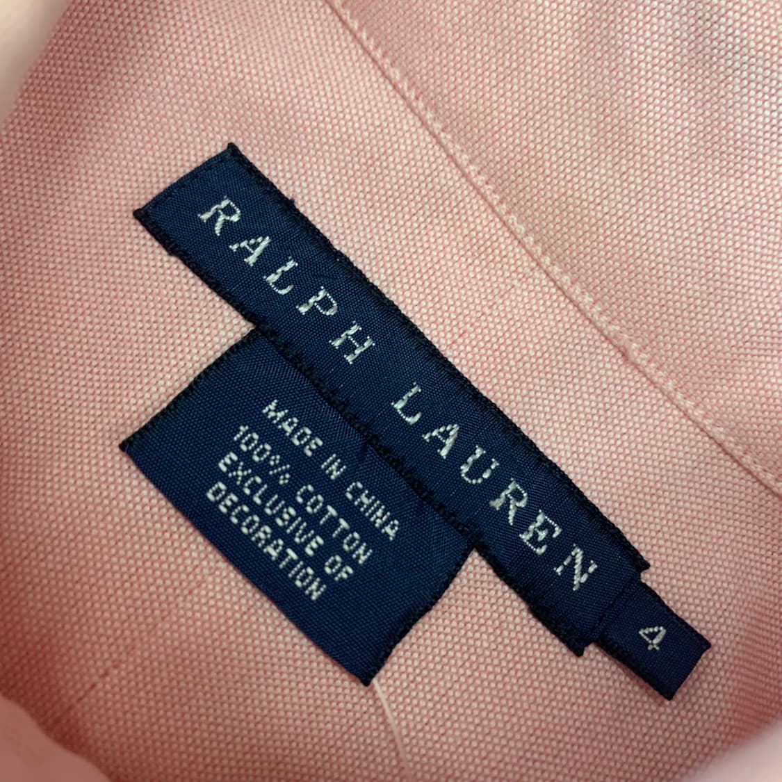 폴로 랄프로렌 옥스포드 셔츠 S 상품이미지4