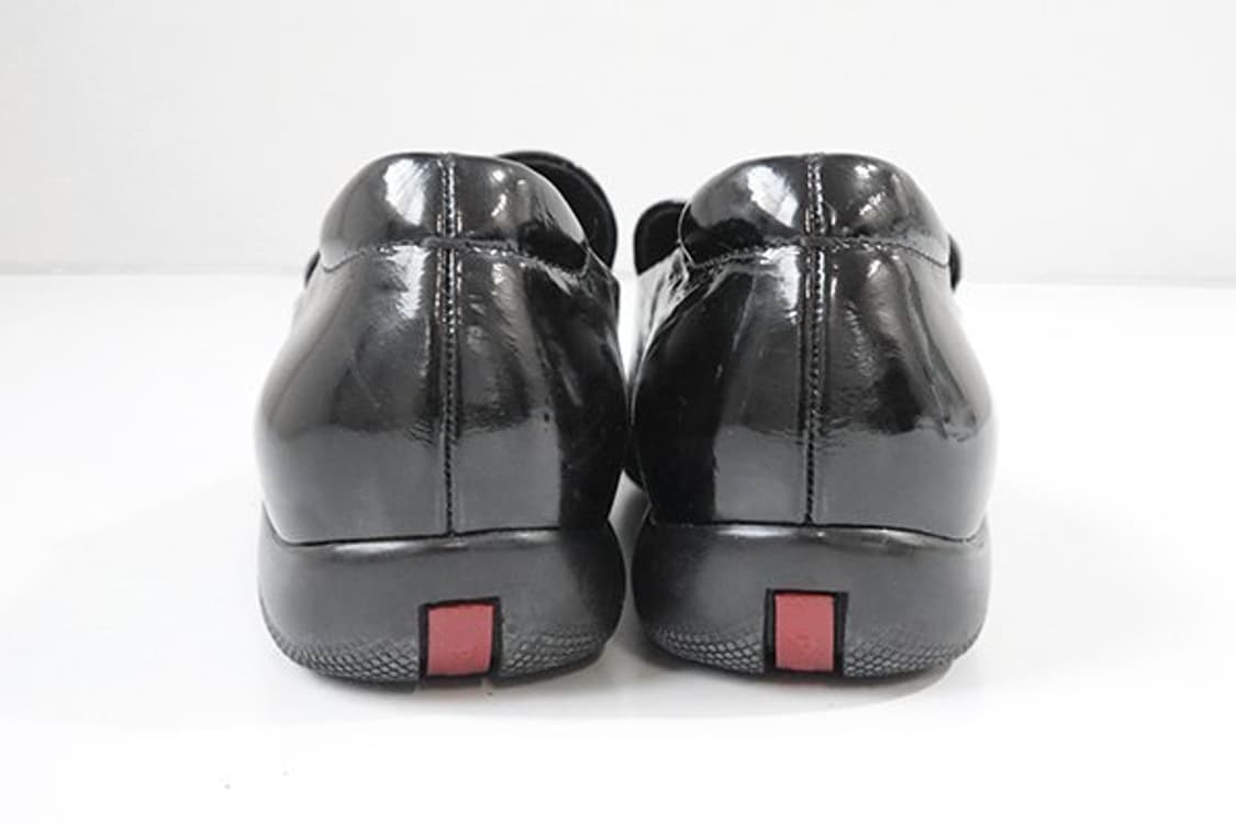 프라다 스포츠 가죽 에나멜 스니커즈 상품이미지4