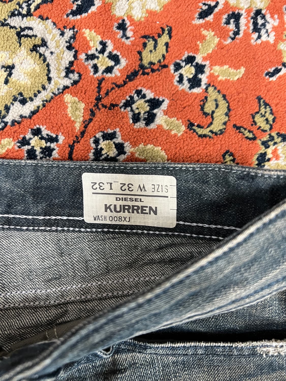 [32] 디젤 빈티지 KURREN 그레이 데님 팬츠 상품이미지5