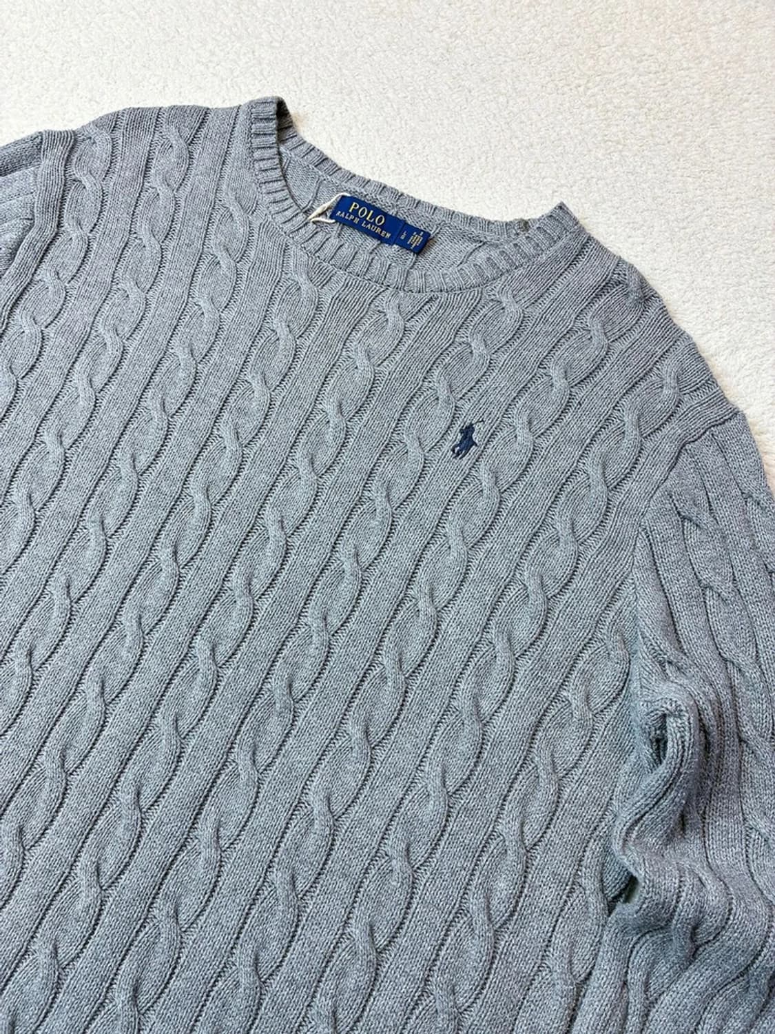 폴로 랄프로렌 케이블 시그니처 로고 니트 PN6206 상품이미지2