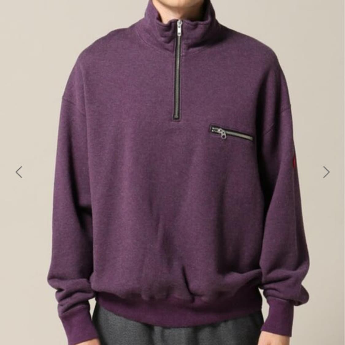 카브엠트 하프집업 스웻셔츠 맨투맨 상품이미지3