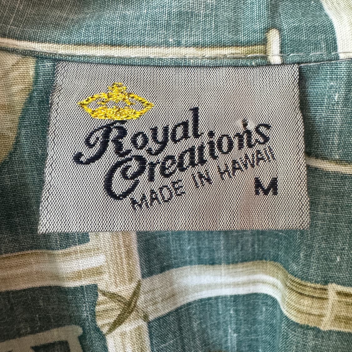 로얄크리에이션 하와이안셔츠 made in Hawaii 상품이미지6
