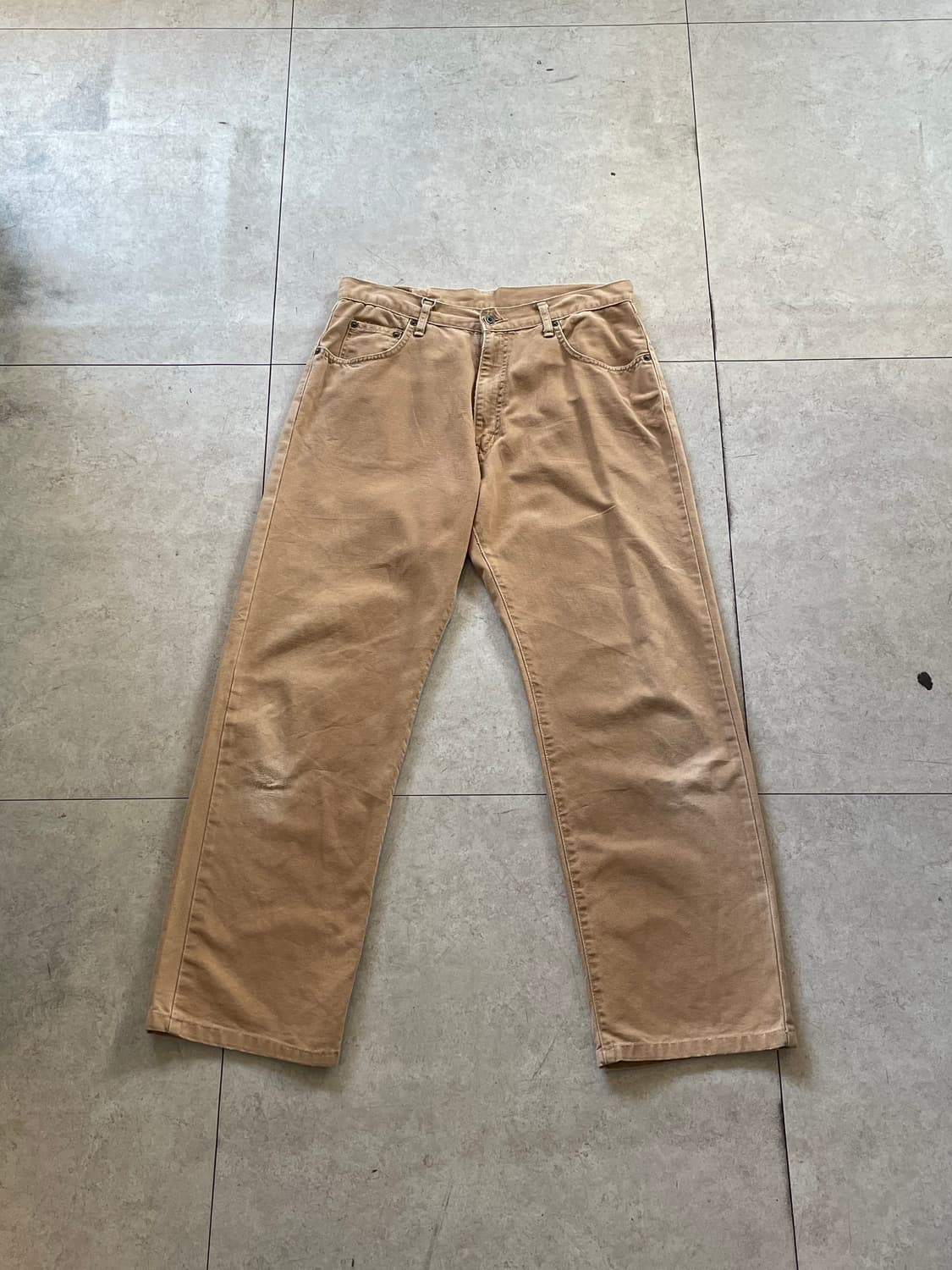 EDWIN 에드윈 베이지 팬츠 상품이미지2