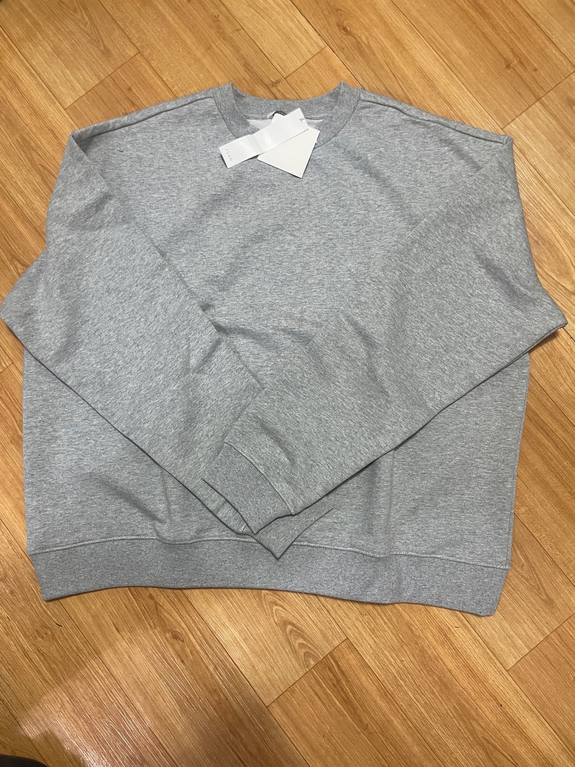 주앙옴므 맨투맨 티셔츠 멜린지그레이 L 상품이미지2