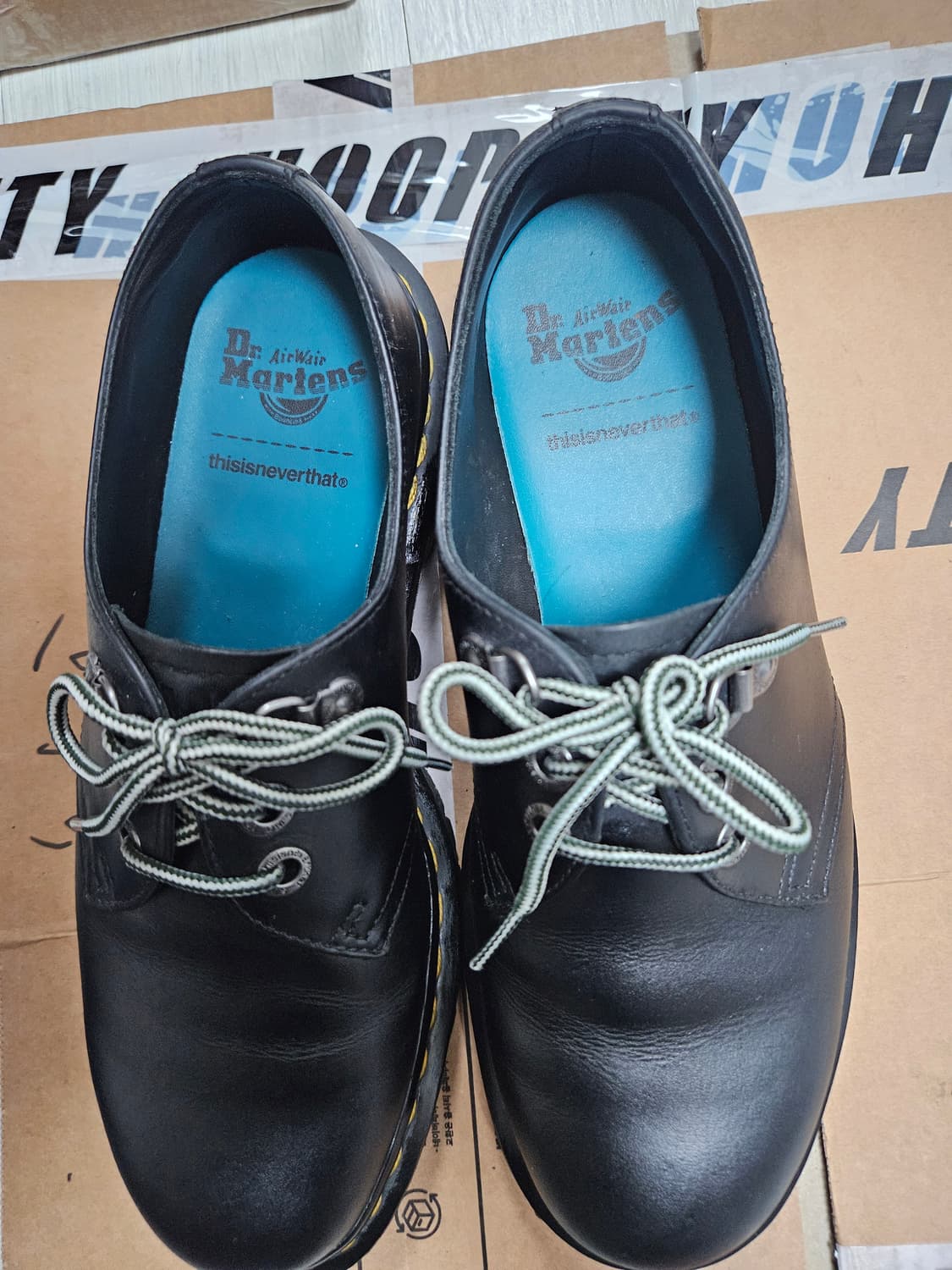 닥터마틴×디스이즈네버뎃1461왁스드 풀그레인 상품이미지3