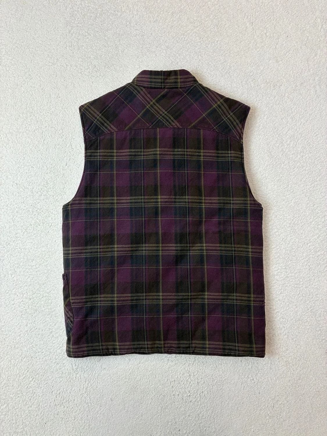 폴스미스 PSJE 11's 피그먼트 퍼플 타탄 체크 베스트 PN6208 상품이미지5