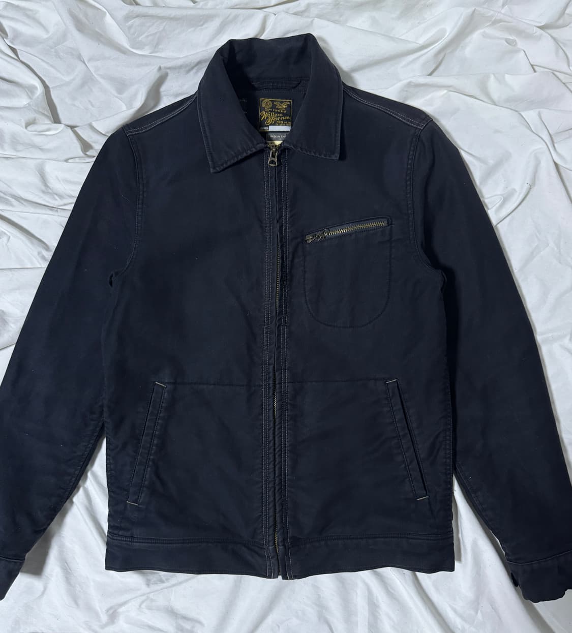 Wallace barnes 블랭킷 캔버스 코튼 워크 자켓 j crew 상품이미지4