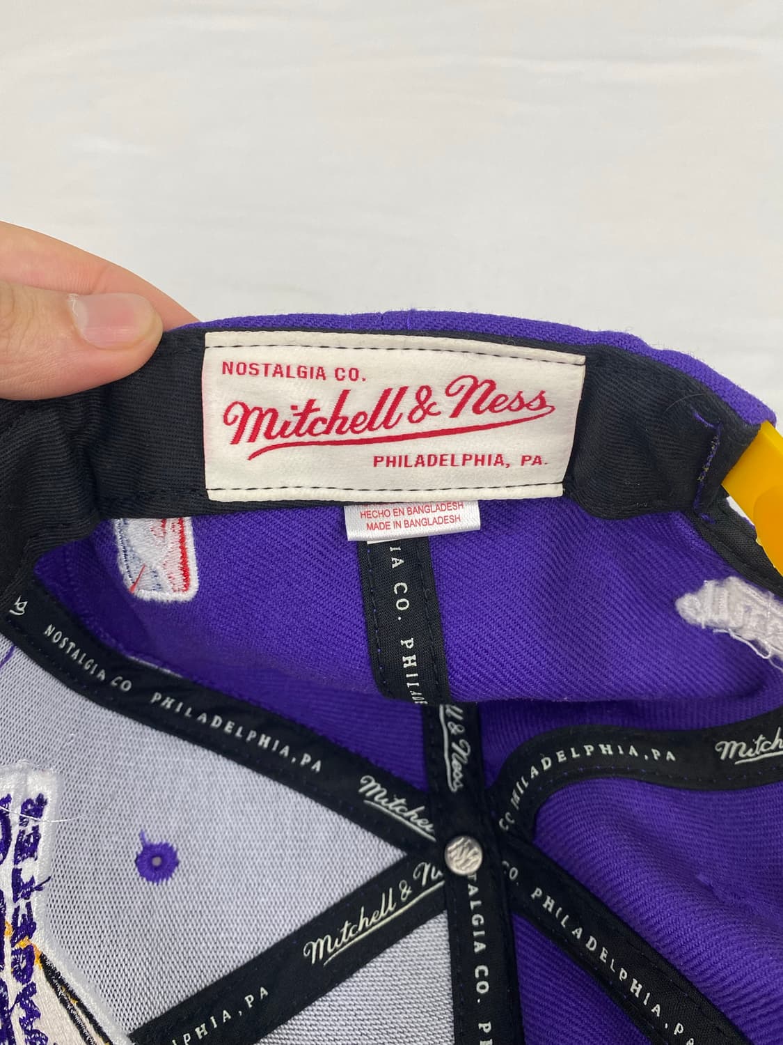 LA레이커스 미첼앤네스 NBA 스냅백 상품이미지7