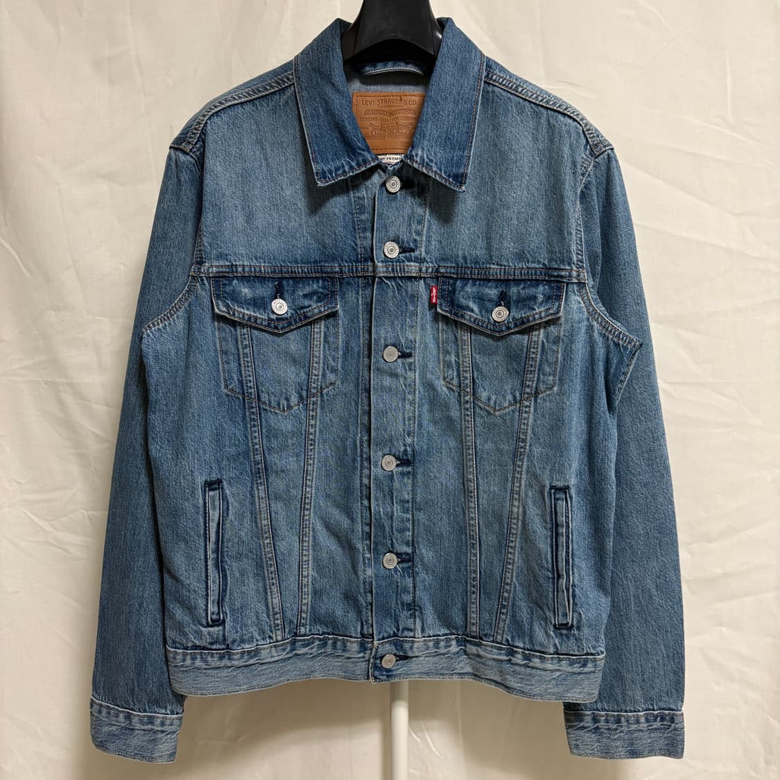 리바이스 프리미엄 빅E 3세대 데님 트러커 자켓 / 중청, M 상품이미지1