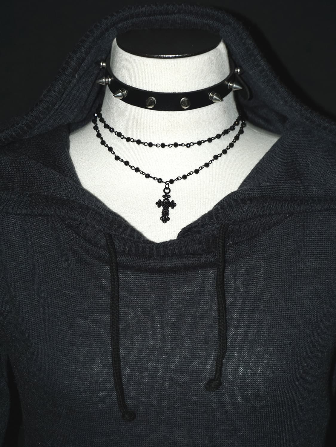 (heaven and earth) 00's punk hoodie 상품이미지5