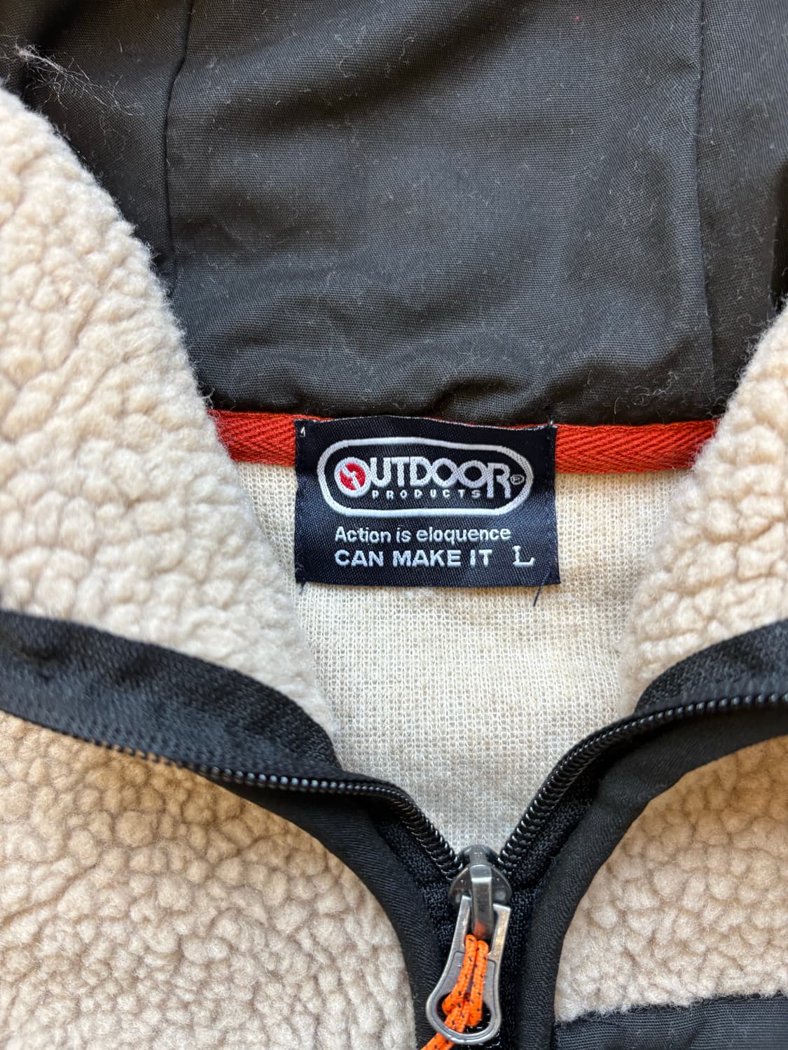 Outdoor Products 양털 후드 플리스 베스트 상품이미지3