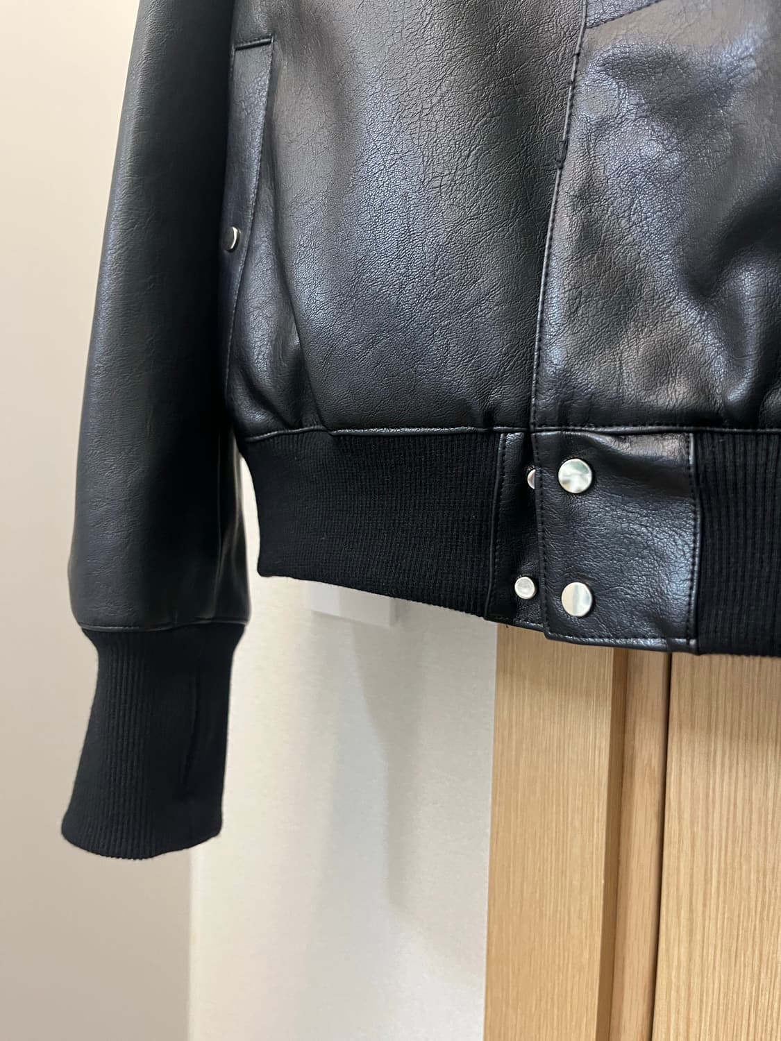 hae.a 헤아 가죽자켓 상품이미지3