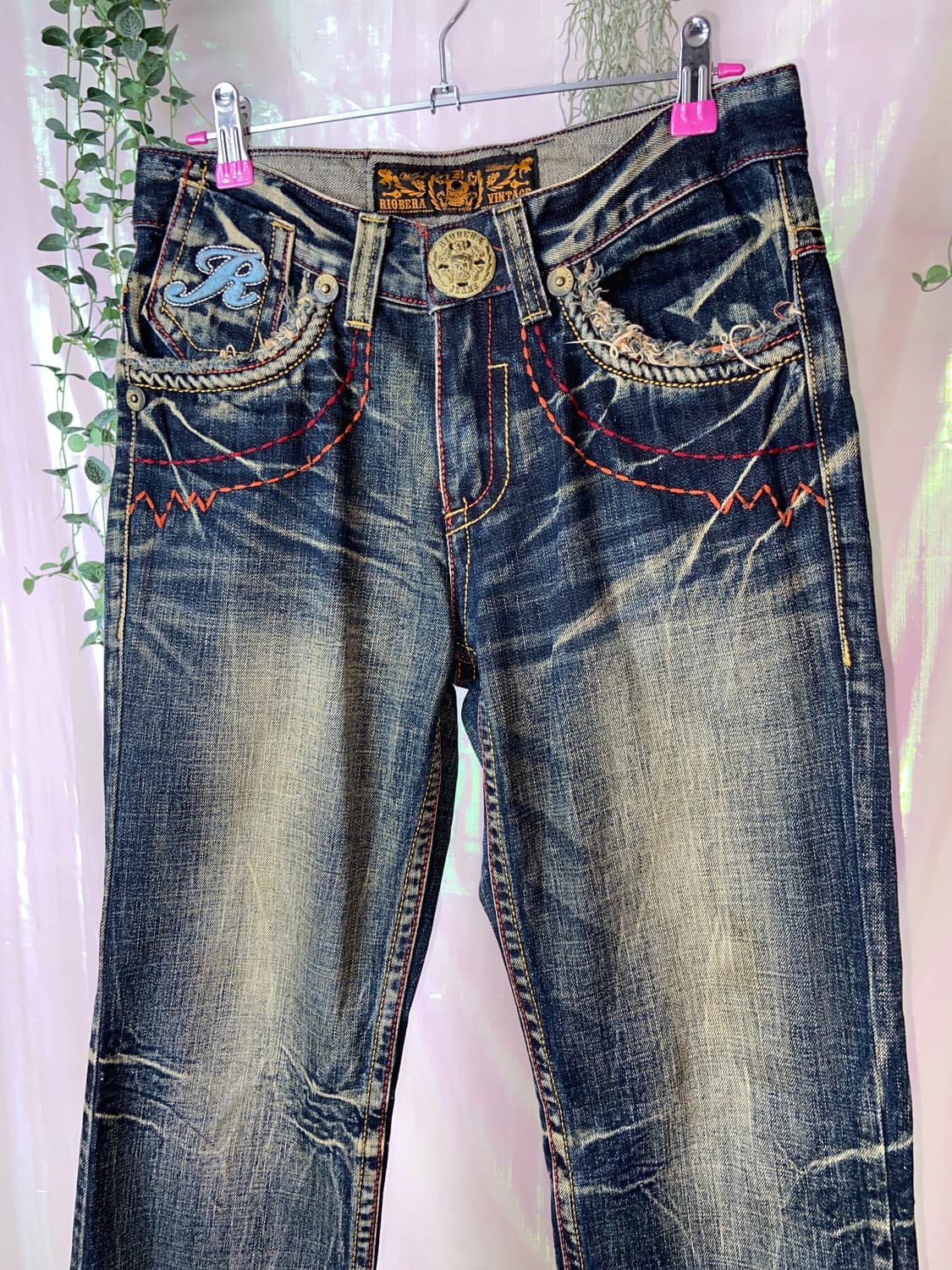 Riobera vintage detail denim  상품이미지4