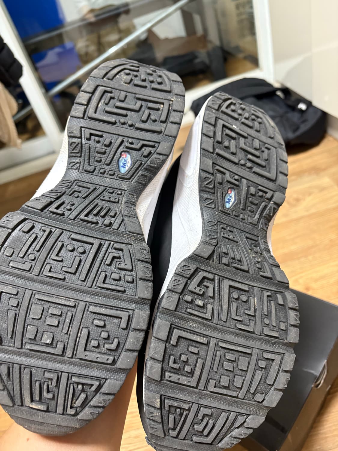 나이키 x 꼼데가르송 옴므 플러스 에어맥스 선더 SP 화이트 블랙 280 상품이미지3