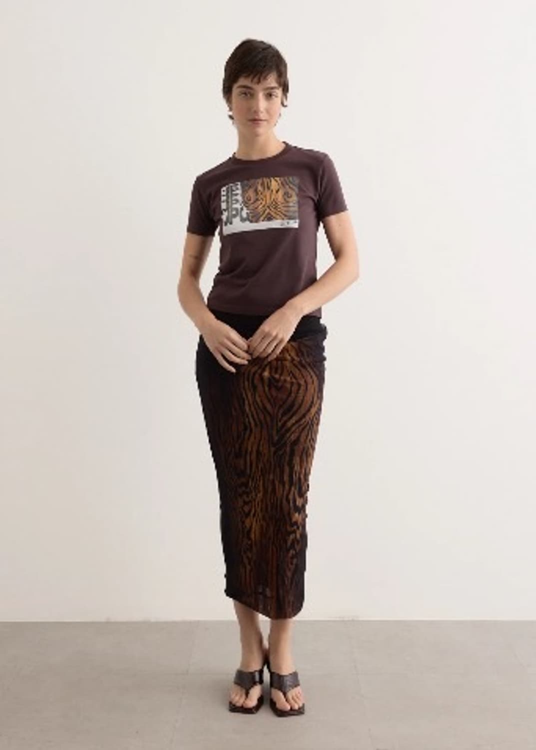 [M]장폴고티에 25ss 티셔츠/브라운 상품이미지5