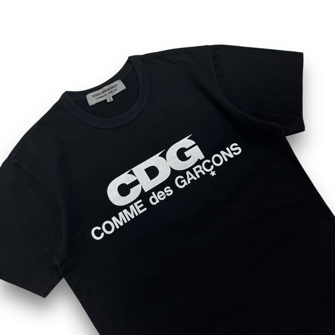 꼼데 가르송 CDG 로고 슬림 다크 티셔츠 (S) 상품이미지2