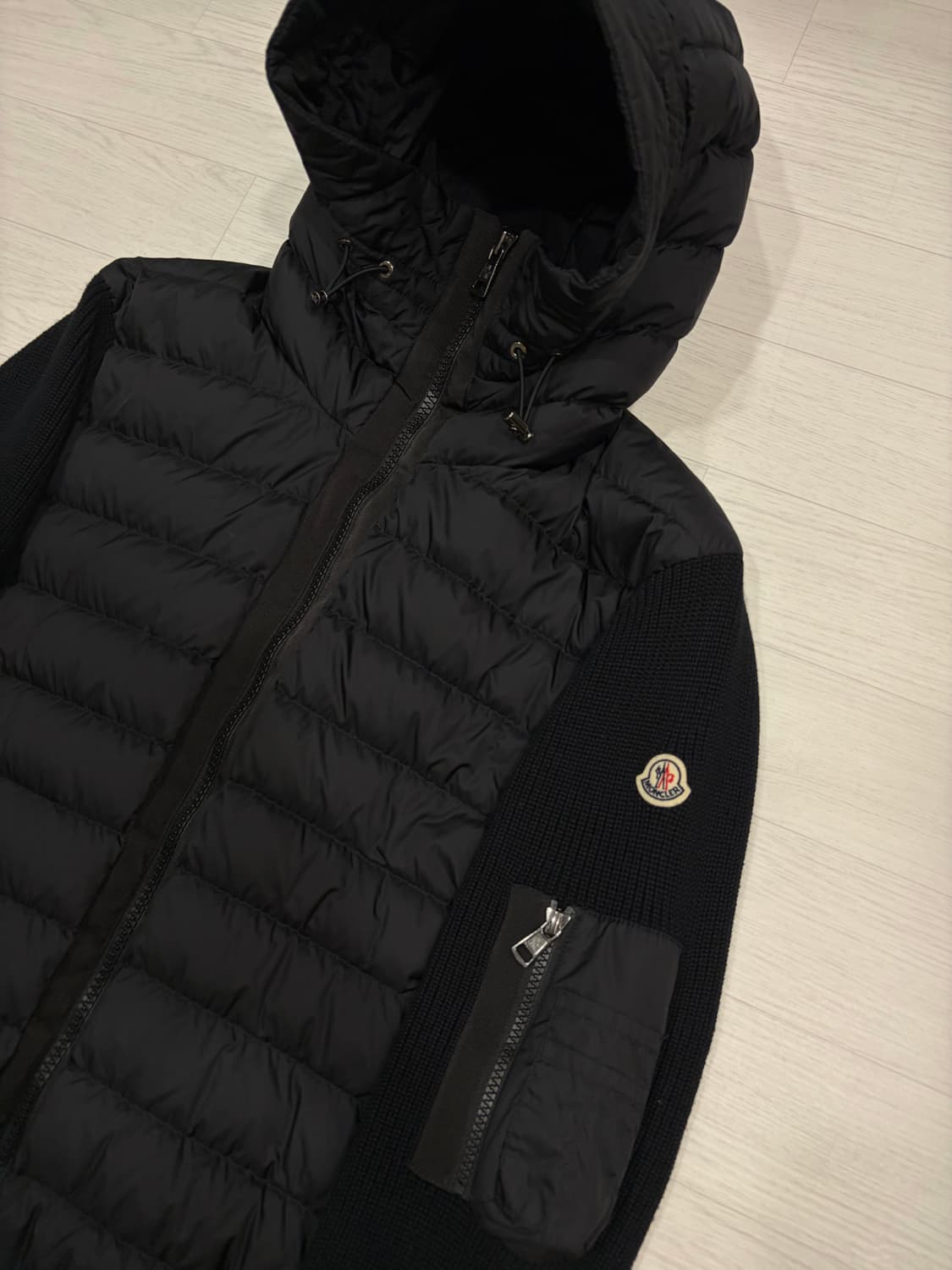 몽클레어 후드 니트패딩 L 상품이미지1