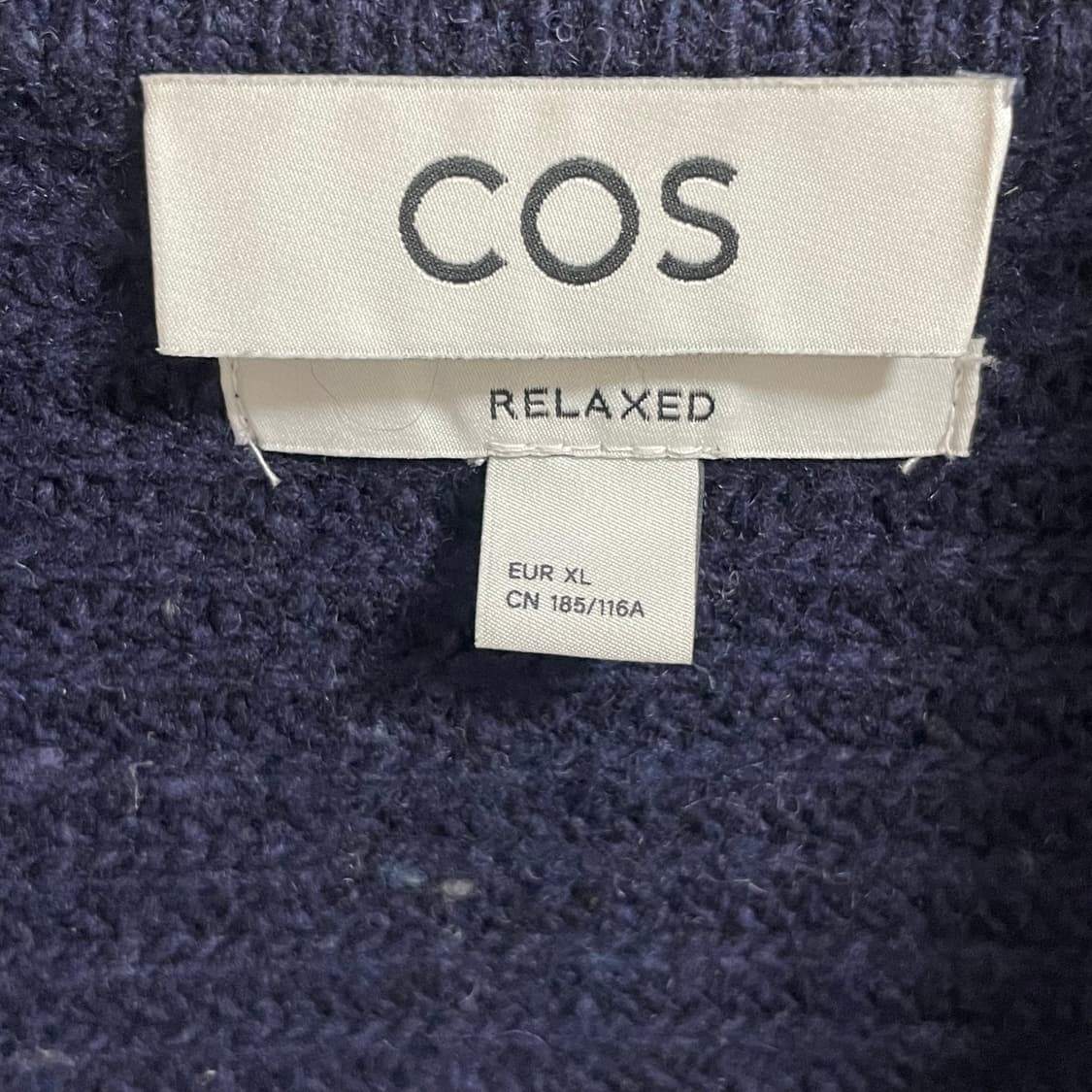 COS 코스 캐시미어 블렌드 폴로 니트 스웨터 상품이미지2