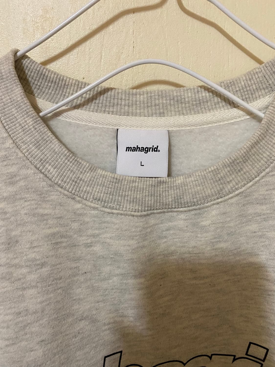 mahagrid 맨투맨(기모) 상품이미지2