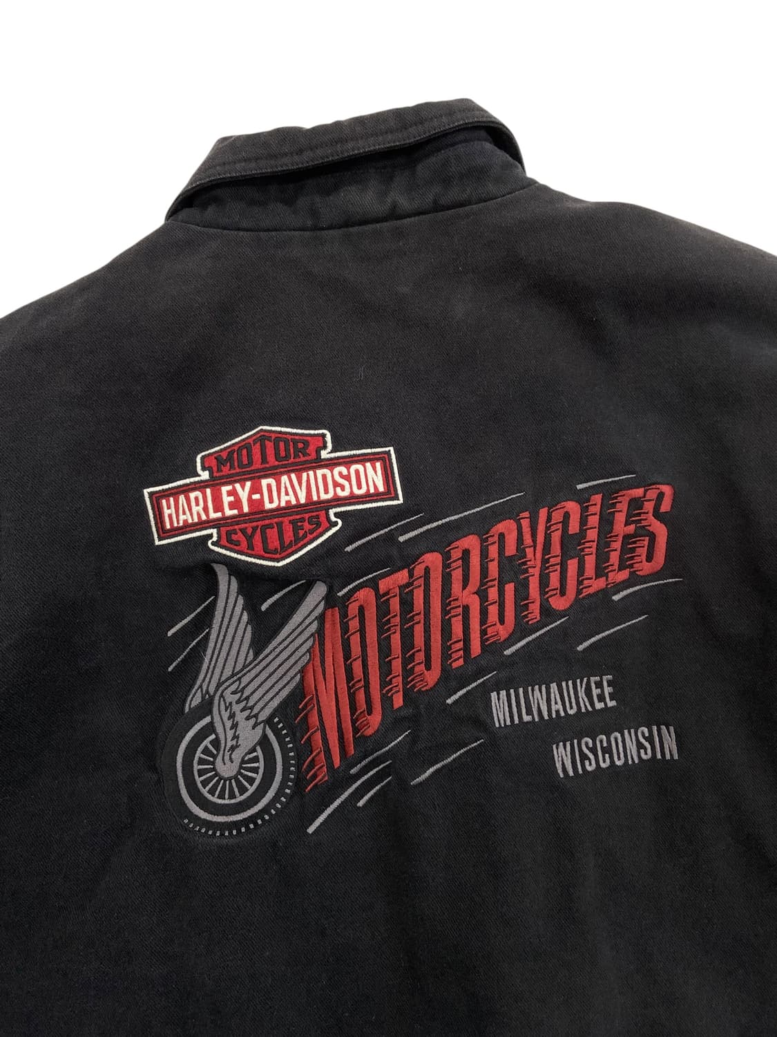 00's 할리 데이비슨 밀워키 워크 자켓 상품이미지3
