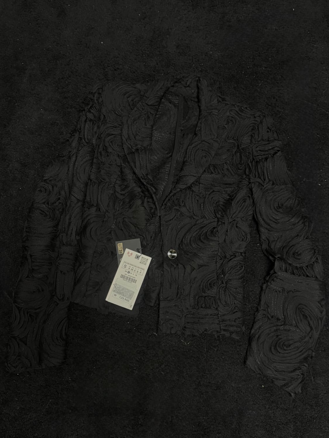 자카드 플로럴 자켓 블레이저 상품이미지3