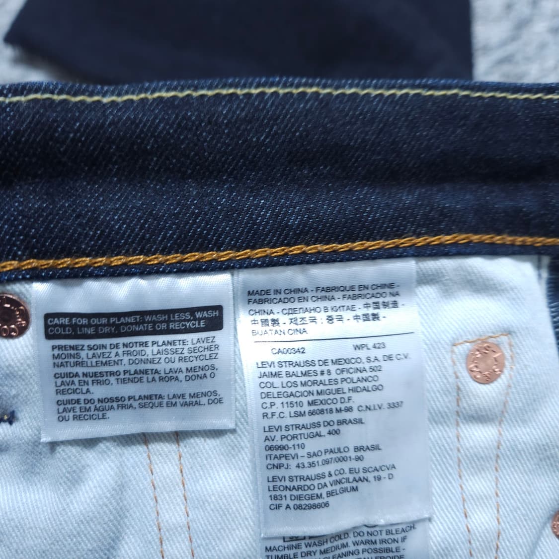 리바이스510) 32/34 남자 슬림핏청바지 / 왕눈이샵 상품이미지8