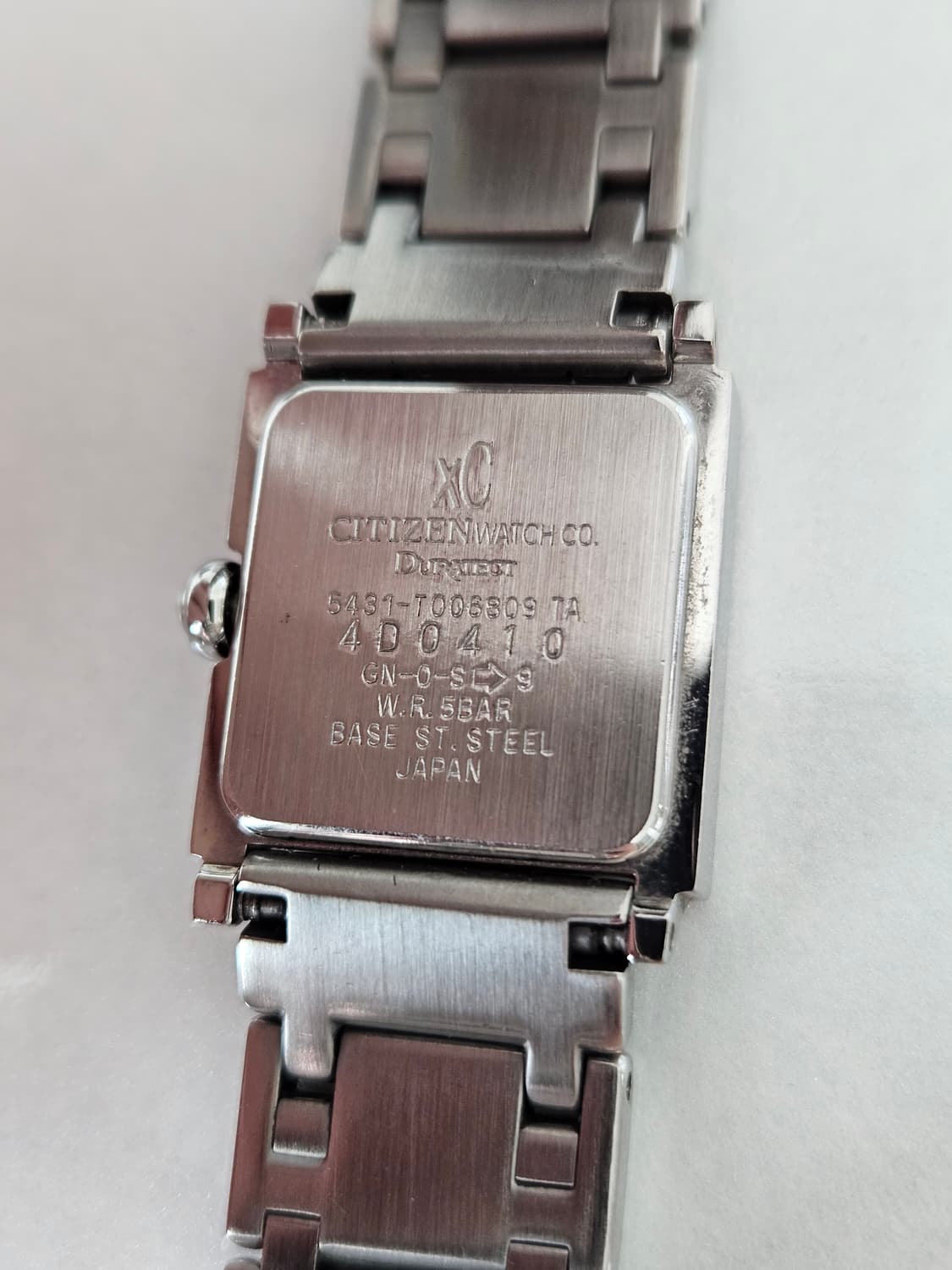 빈티지 시티즌 XC 사각 메탈 여성시계 상품이미지5