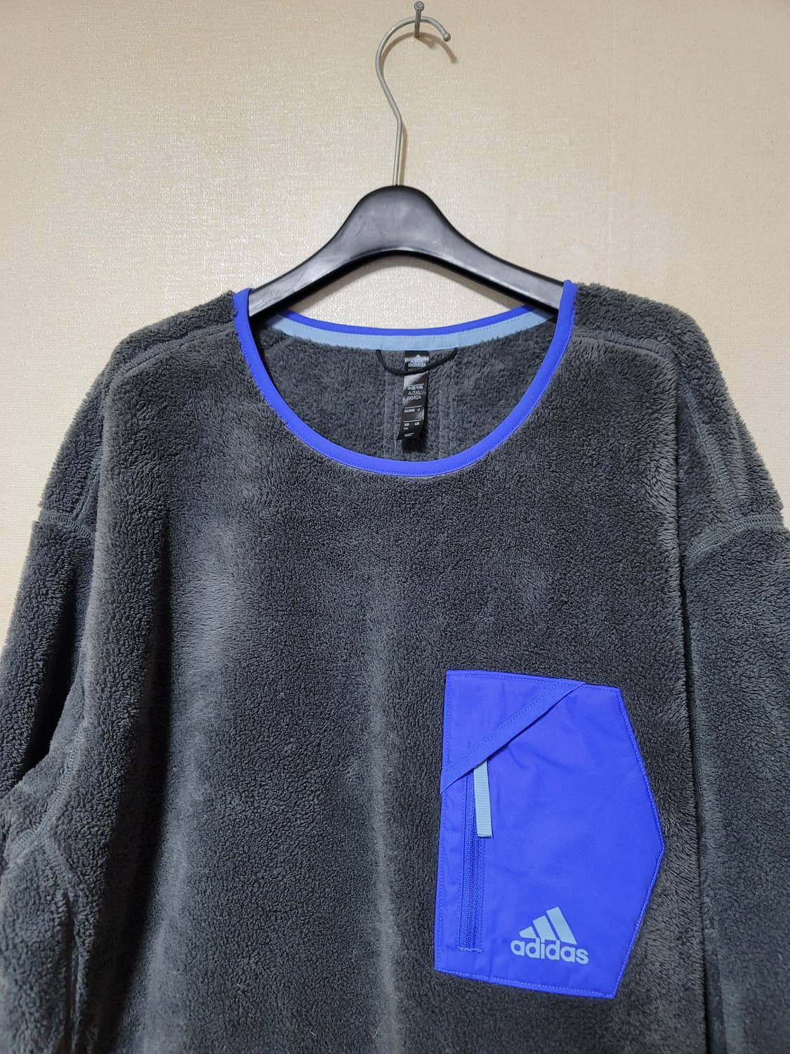 빅사이즈(3XL) 아디다스 플리스 스웨터 상품이미지2
