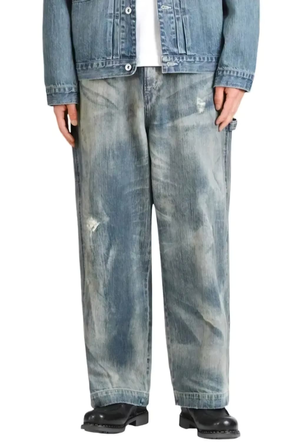 포터클래식 스테인백 데님 바지 M 사이즈 상품이미지1