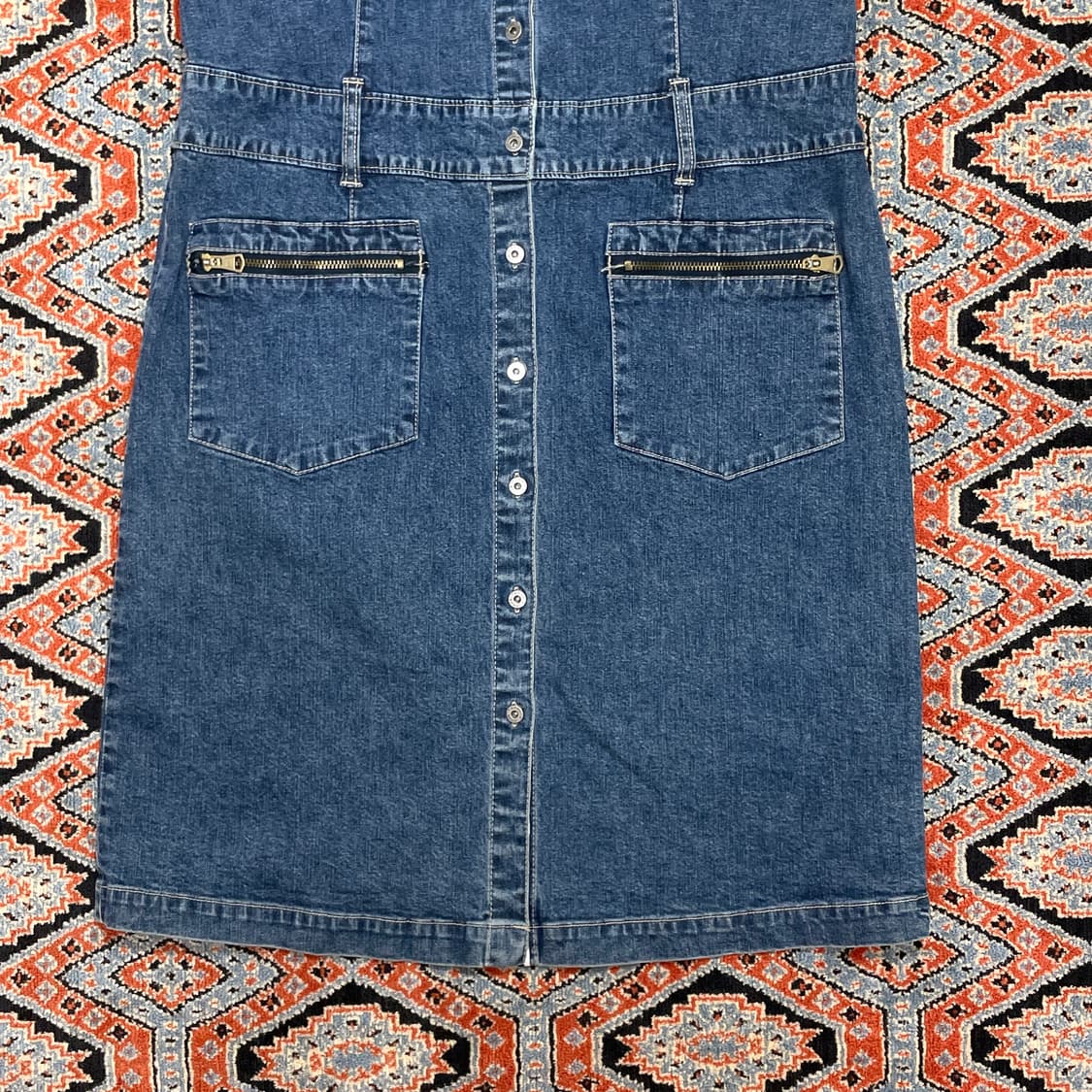 타미힐피거 데님 버튼 원피스 여성8 상품이미지3