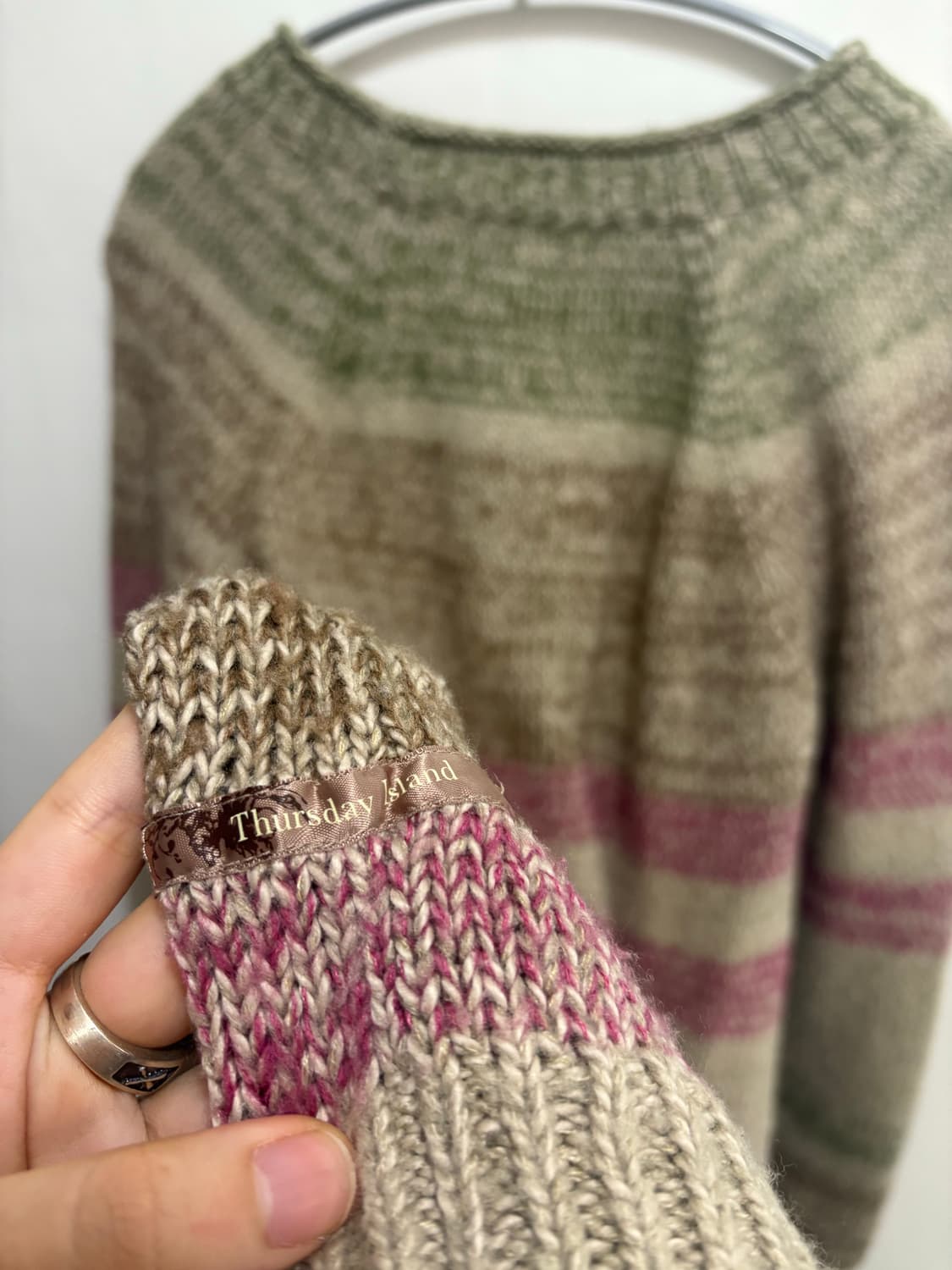 thursday island 니트 상품이미지2