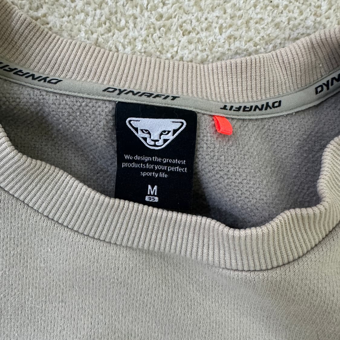 M 다이나핏 베이지 맨투맨 0323D 상품이미지3