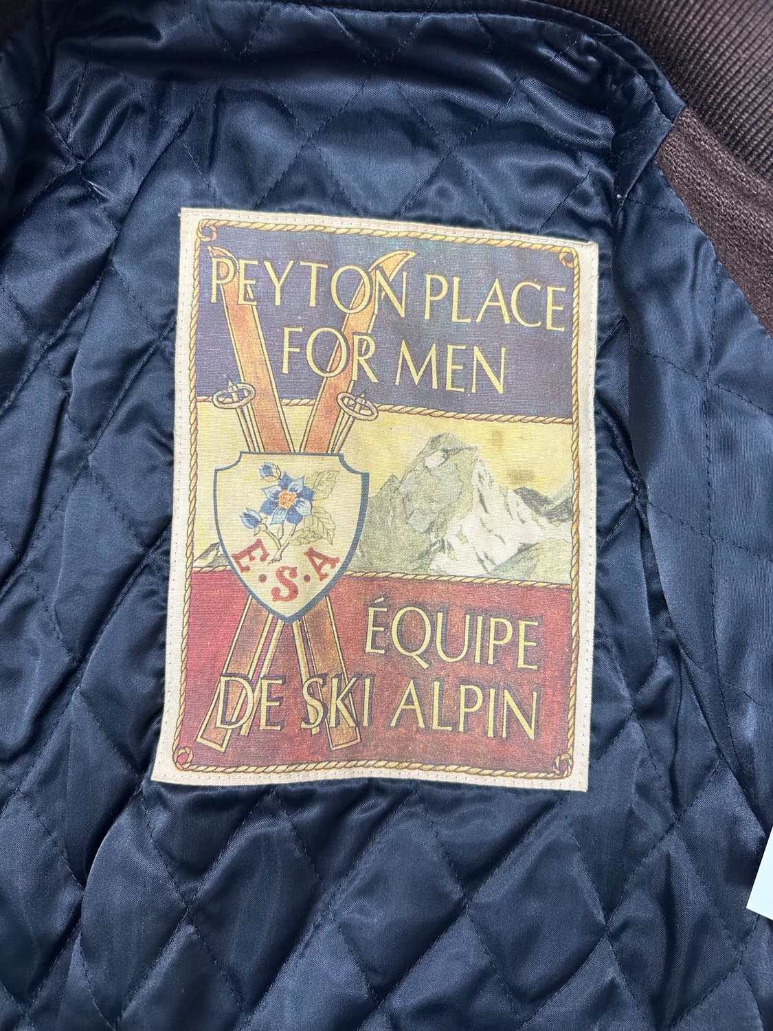 PEYTON PLACE FOR MEN 80s 바시티 자켓 상품이미지8