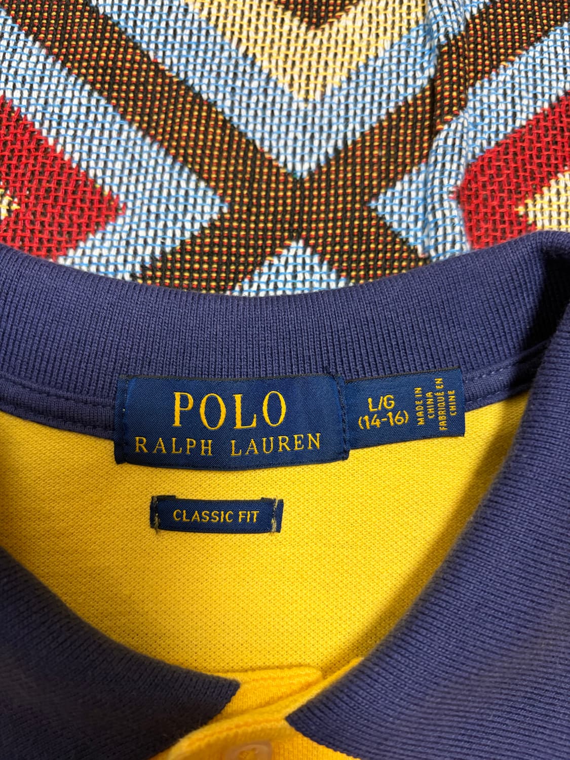 55-66) 폴로 여성 카라티 PK티 노랑 네이비 상품이미지3