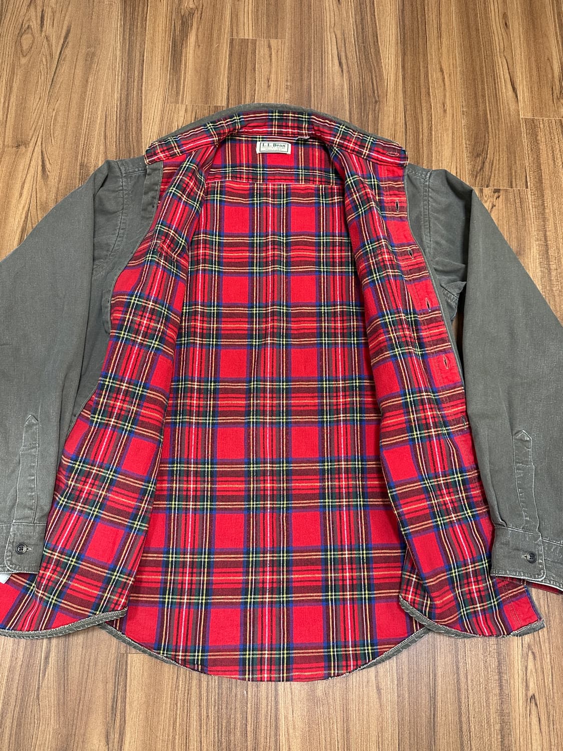 엘엘빈 헤비코튼 셔츠 M[made in USA] 상품이미지7