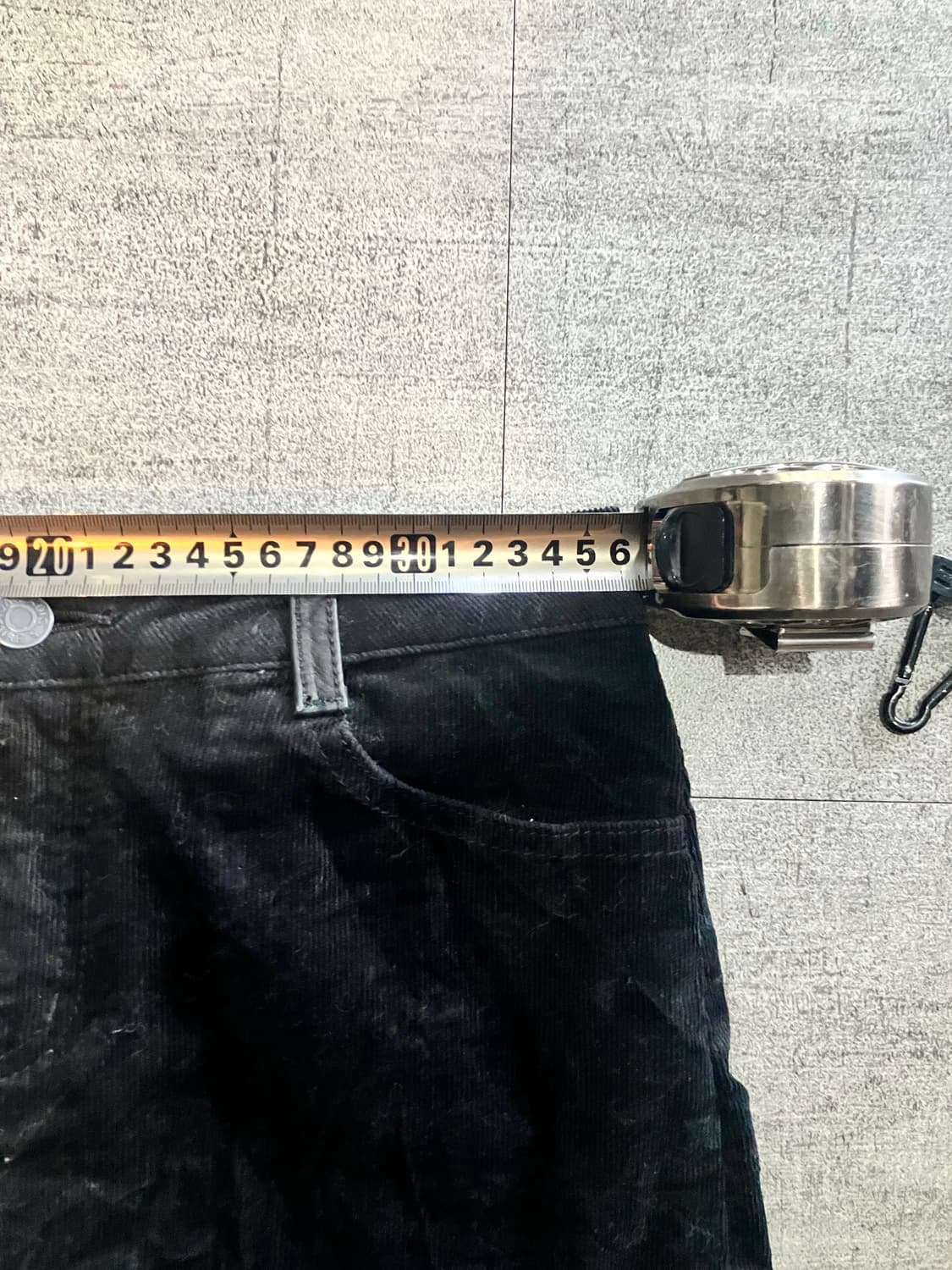 일본빈티지 Zadig 핀터깔y2k 딱붙핏 백로고 미니스커트 상품이미지3