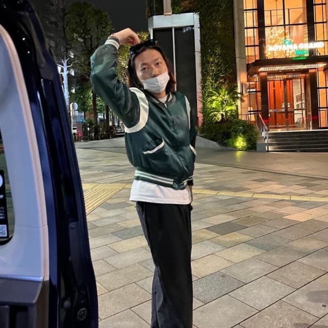 비즈빔 더글라스 스타디움 자켓 그린 판매 상품이미지2