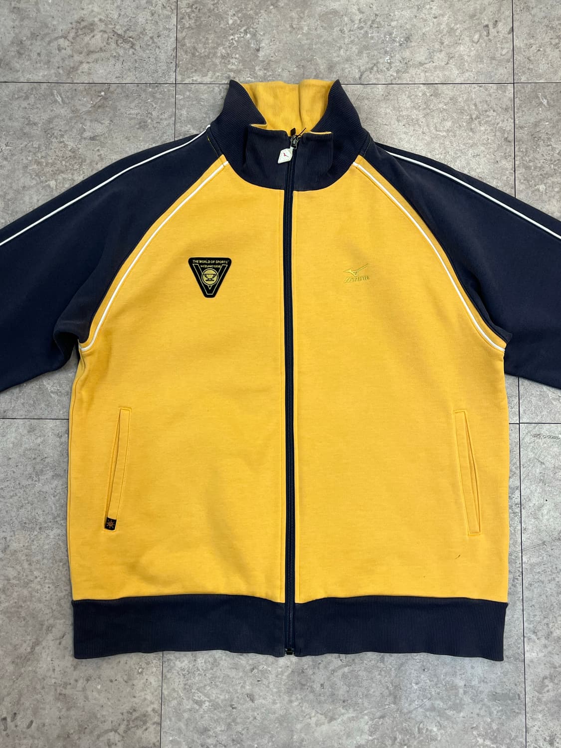 미즈노 배색 져지 옐로우 XL #csz3021 상품이미지4