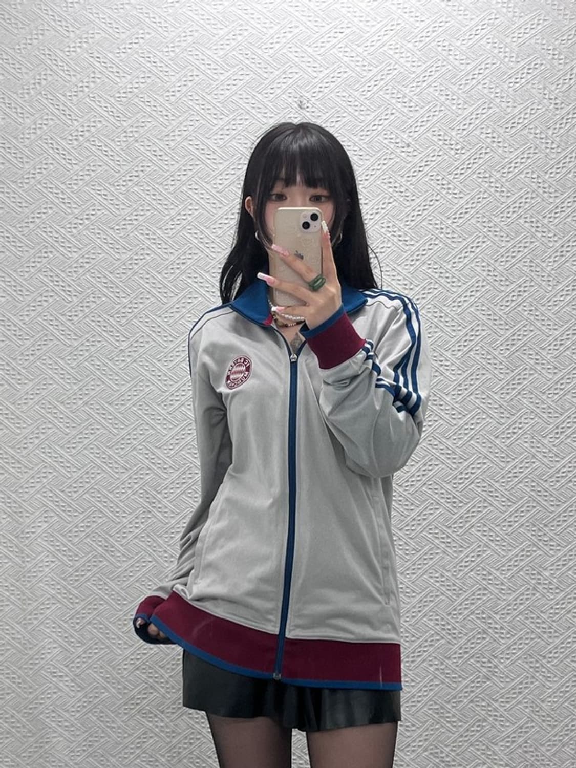 아디다스 Y2K 레트로 바이에른 뮌헨 져지 집업 105 C12258 상품이미지2