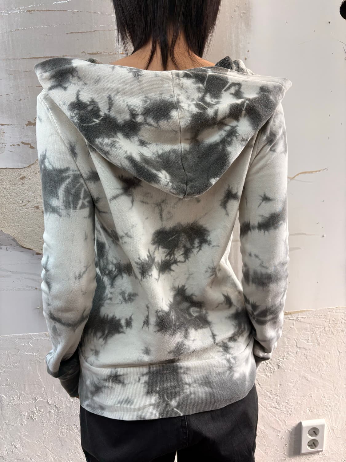 Tie-Dye Hooded Zip-Up 상품이미지6