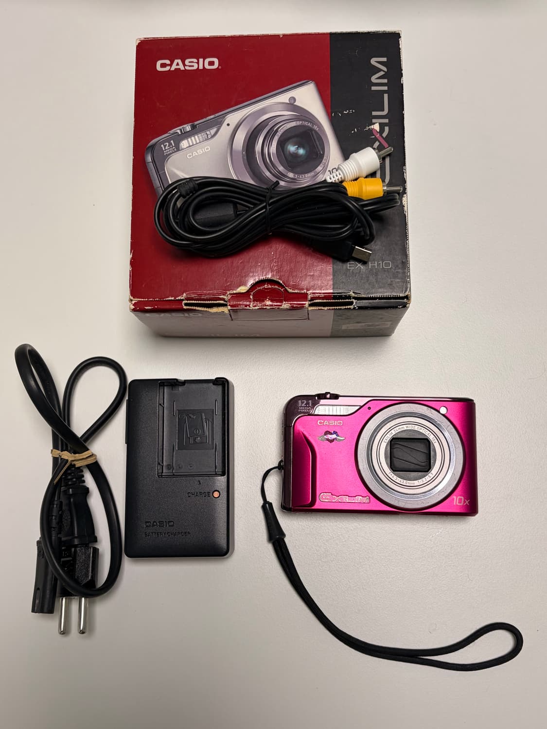 카시오 엑슬림 H10 빈티지디카 상품이미지1