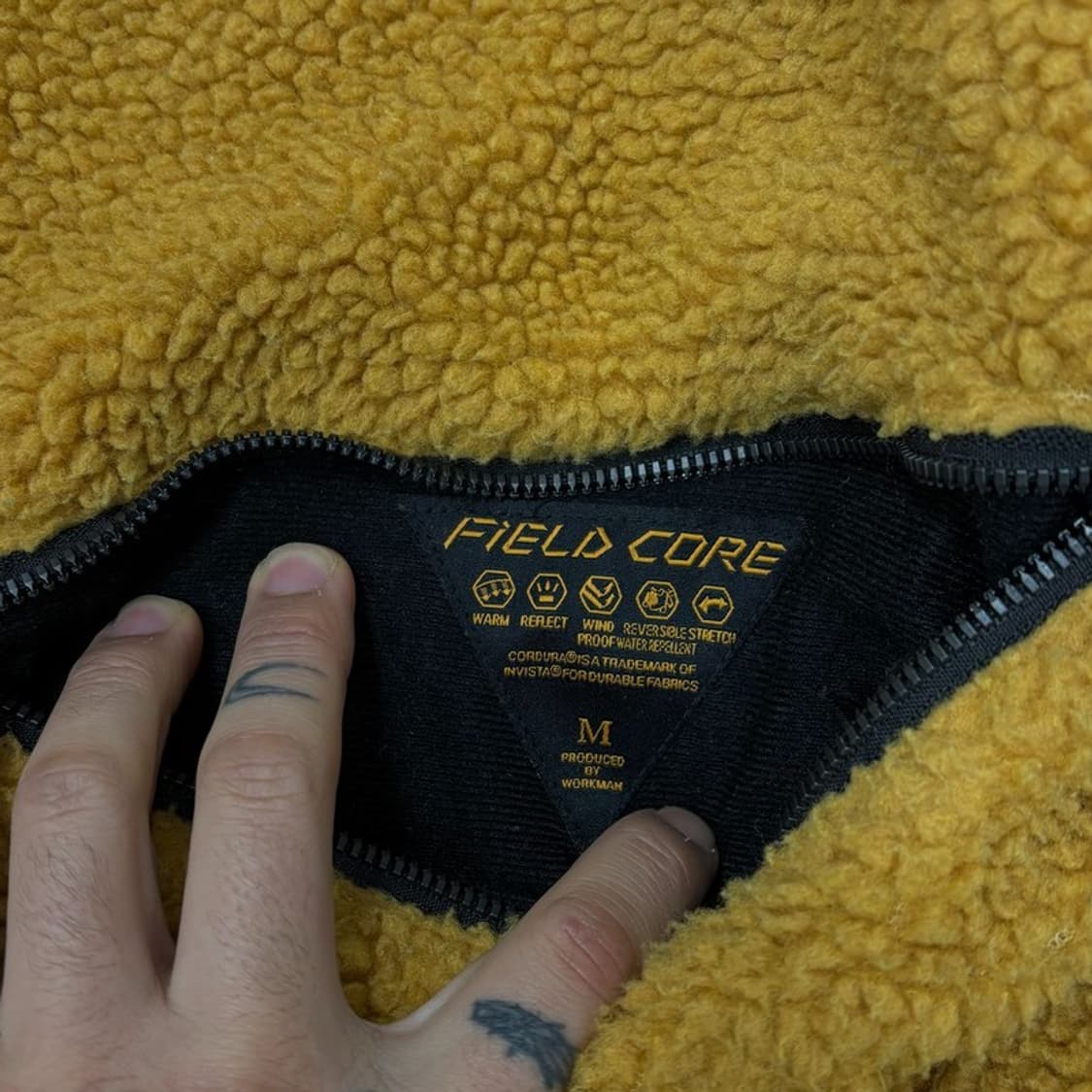 필드코어 리버시블 플리스 자켓 v0385 상품이미지9