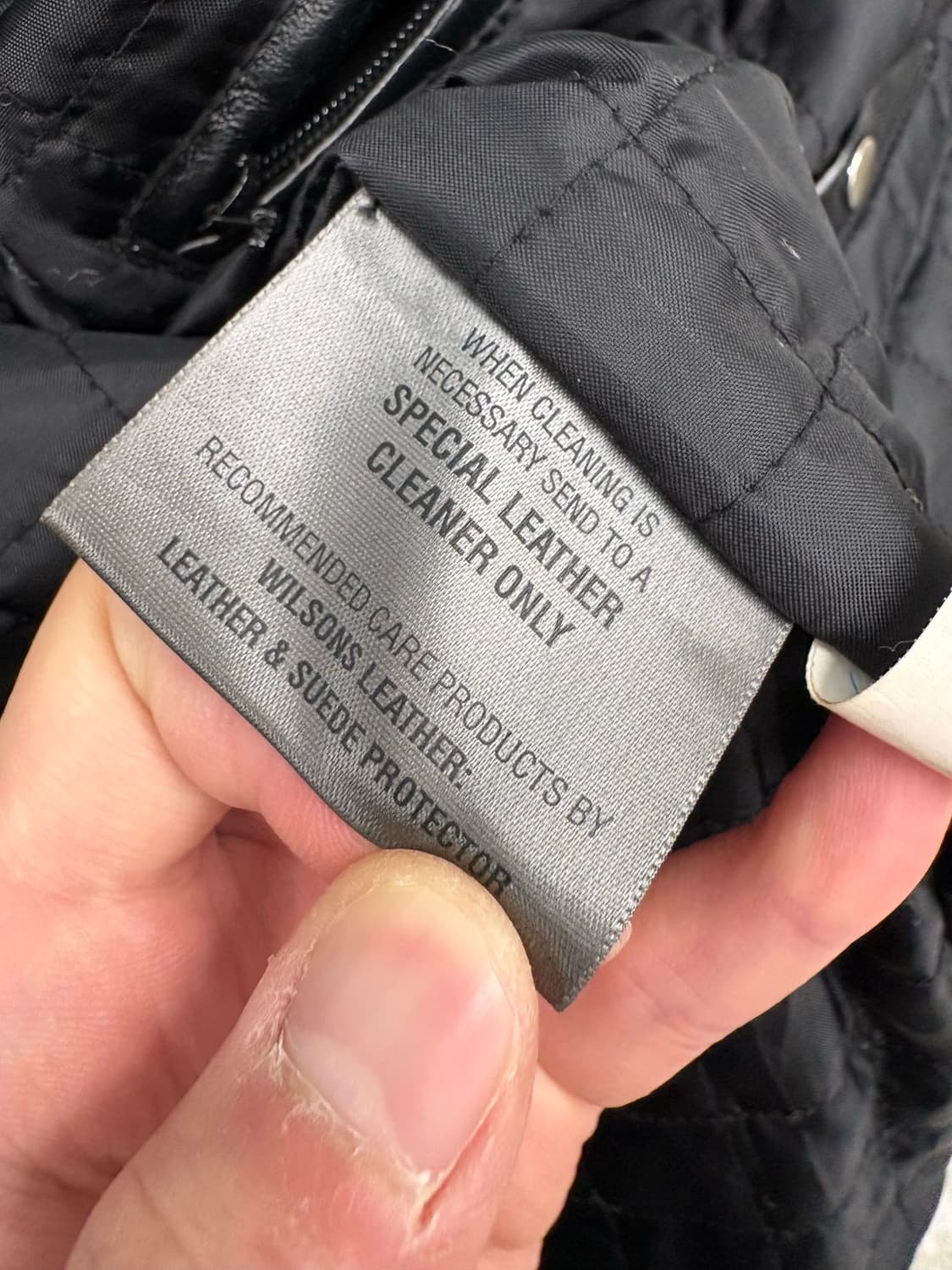 윌슨레더 빈티지 가죽 라이더 자켓 상품이미지7