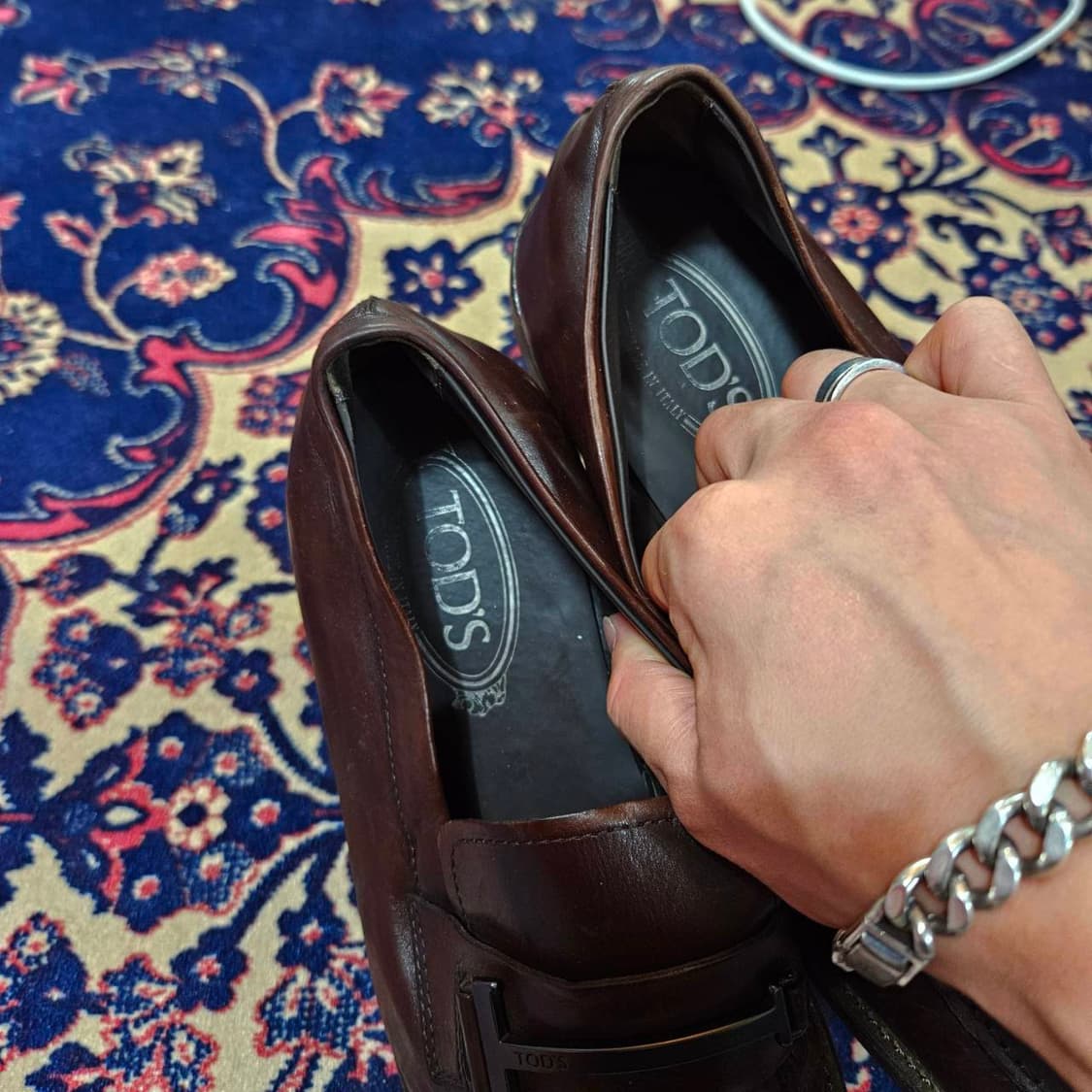 토즈(TOD'S) 싱글티 브라운 가죽 로퍼
Mes's 상품이미지7
