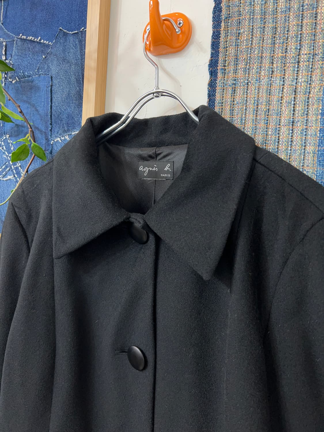 👧🏻AGNES B Paris  Flared Wool Coat 상품이미지3