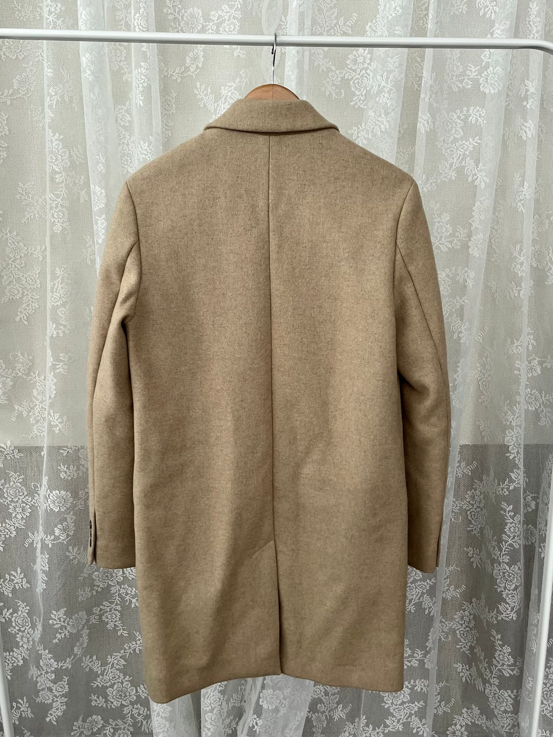 XS) 아페쎄 A.P.C 울 코트 베이지 상품이미지2