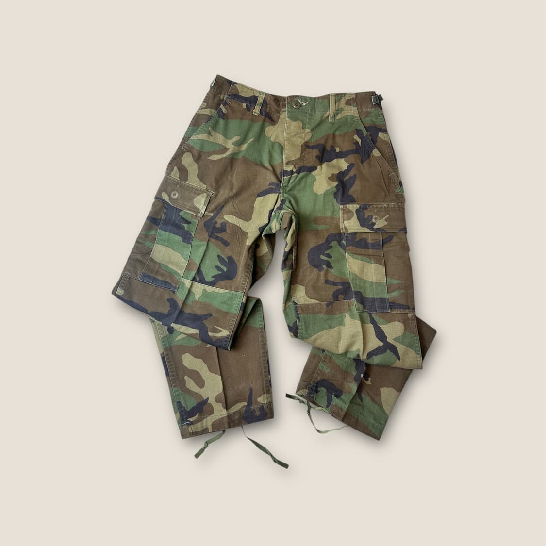 O093 미군 우드랜드 카모 BDU 셔츠 & 팬츠 세트 상품이미지5