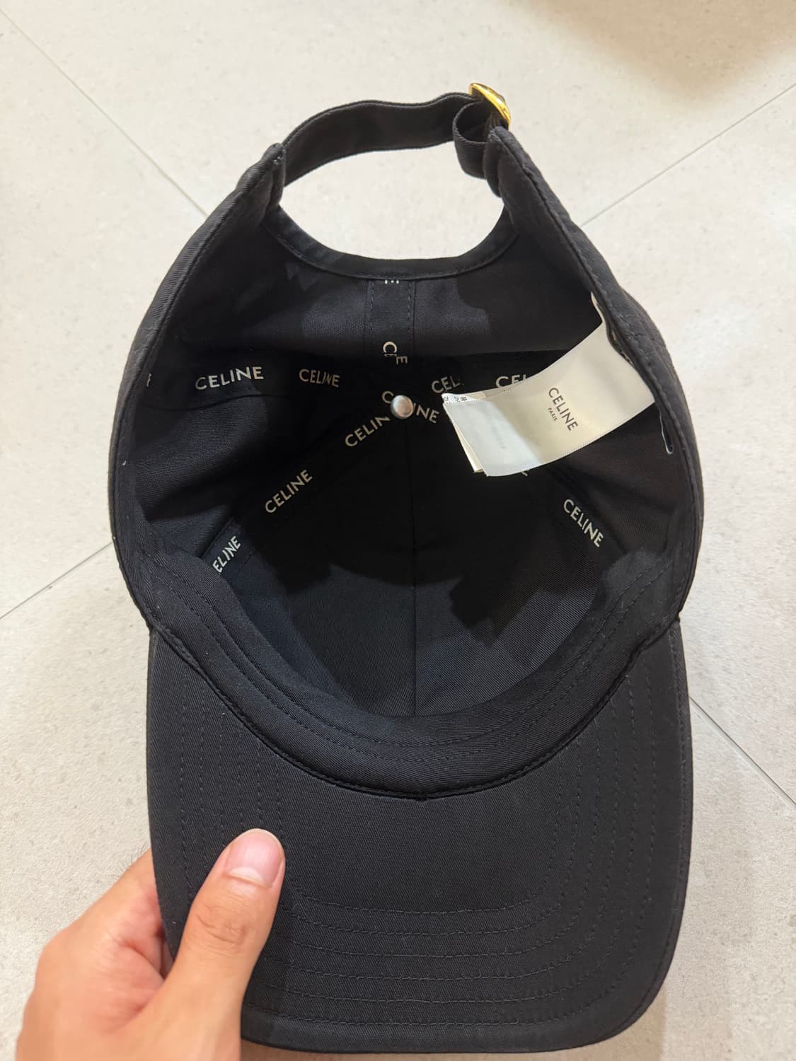 셀린느 로고 볼캡 L 상품이미지4