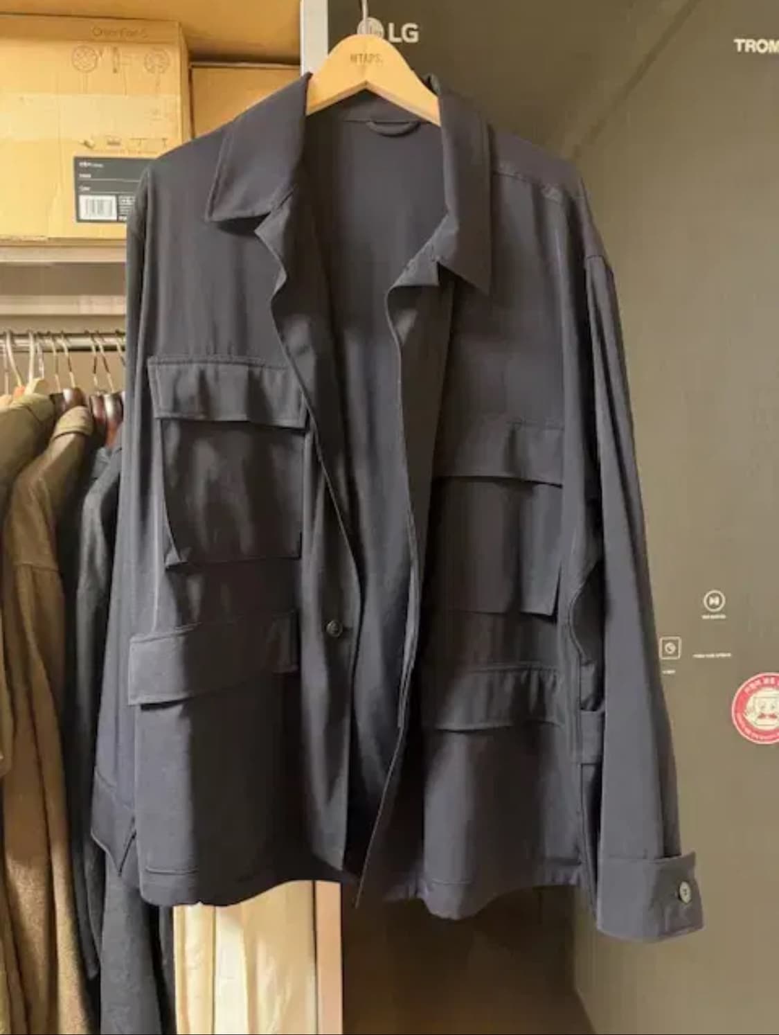 comoli 코모리 울 개버딘 bdu 셋업 상품이미지1